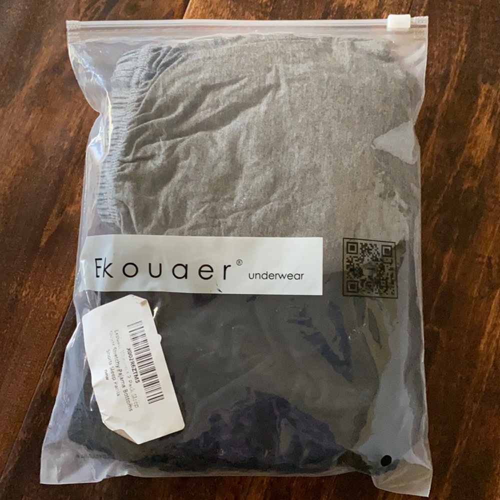 Women’s Ekouaer 2-pack Sleep Shorts, M, New!